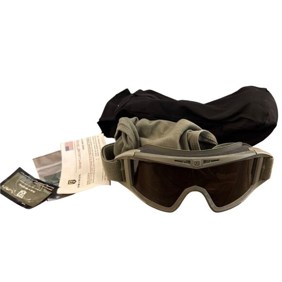 Revision Desert Locust Military Goggles Protective System Anti-Fog Ballistic Gra - Picture 2 of 8